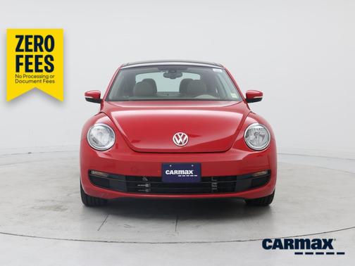 Red 2016 Volkswagen Beetle SEL