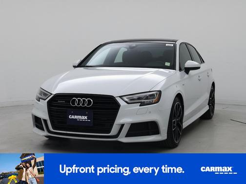 White 2020 Audi A3 Premium Plus S-Line