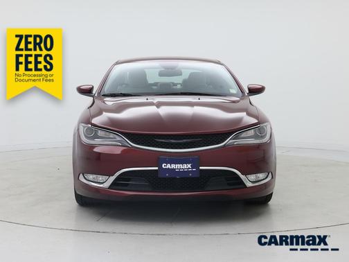 Red 2015 Chrysler 200 C