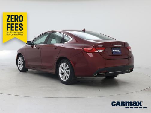 Red 2015 Chrysler 200 C