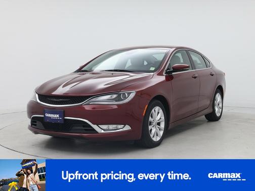Red 2015 Chrysler 200 C