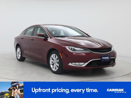 Red 2015 Chrysler 200 C