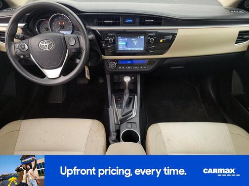 Red 2016 Toyota Corolla LE