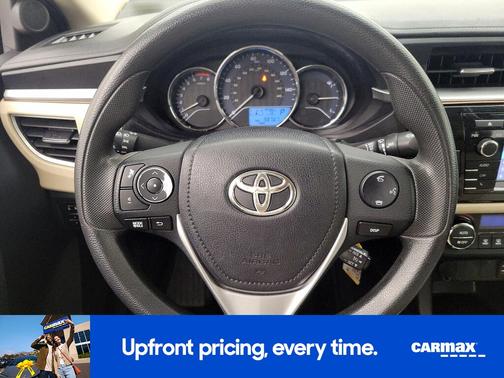 Red 2016 Toyota Corolla LE
