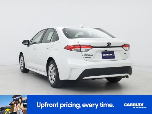White 2021 Toyota Corolla LE