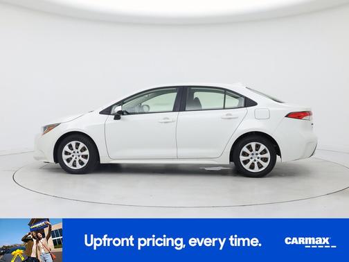 White 2021 Toyota Corolla LE