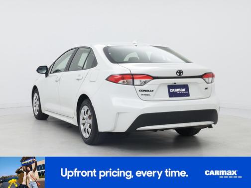 White 2021 Toyota Corolla LE