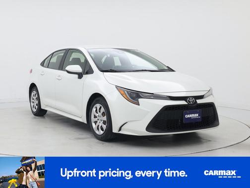 White 2021 Toyota Corolla LE