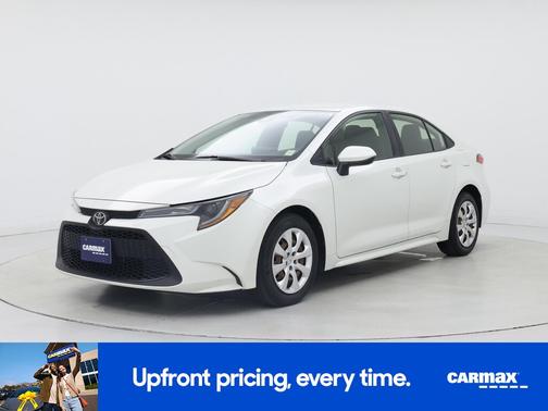 White 2021 Toyota Corolla LE