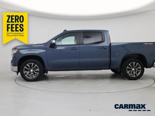 Blue 2024 Chevrolet Silverado 1500 LT