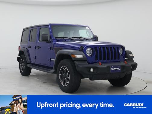 Blue 2019 Jeep Wrangler Unlimited Sport