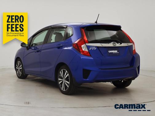Blue 2017 Honda Fit EX-L