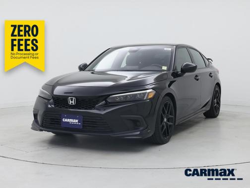 Black 2022 Honda Civic Sport