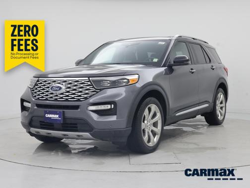 Gray 2020 Ford Explorer Platinum