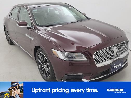 Burgundy 2017 Lincoln Continental Reserve