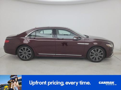 Burgundy 2017 Lincoln Continental Reserve