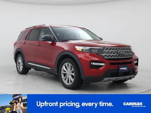 Red 2020 Ford Explorer Limited