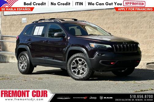 Sangria Metallic 2021 Jeep Cherokee Trailhawk