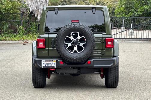 Sarge Green Clearcoat 2021 Jeep Wrangler Unlimited Rubicon