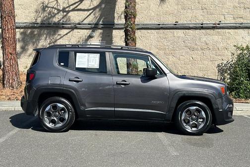 Granite Crystal Clearcoat Metallic 2017 Jeep Renegade Sport