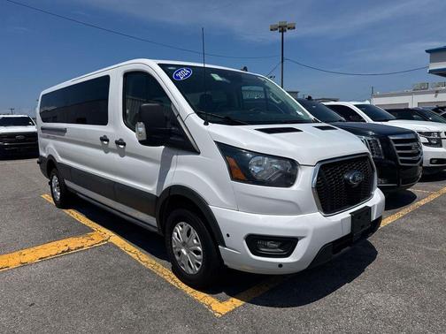 Oxford White 2024 Ford Transit-350 XLT