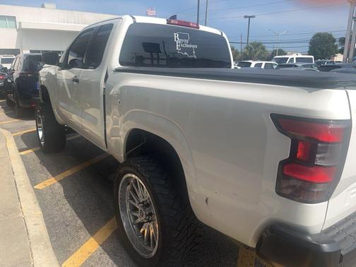 Glacier White 2023 Nissan Frontier S