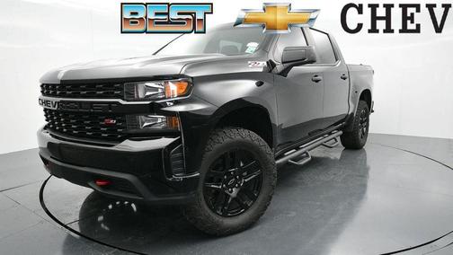 Black 2022 Chevrolet Silverado 1500 Limited Custom Trail Boss