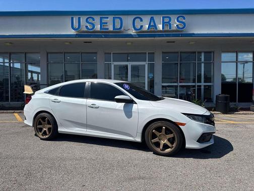 White 2021 Honda Civic Sport
