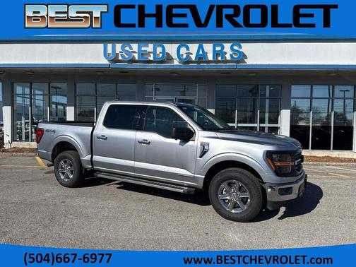 Silver Metallic 2024 Ford F-150 XLT