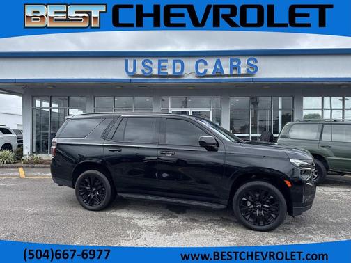 Black 2021 Chevrolet Tahoe RST