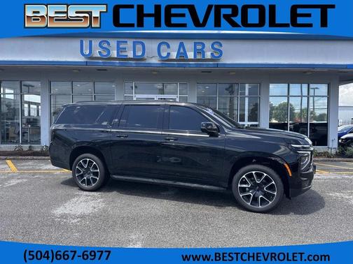 Black 2025 Chevrolet Suburban RST