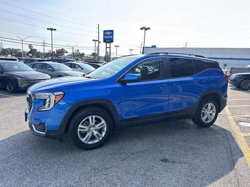 Rip Tide Blue 2024 GMC Terrain SLE