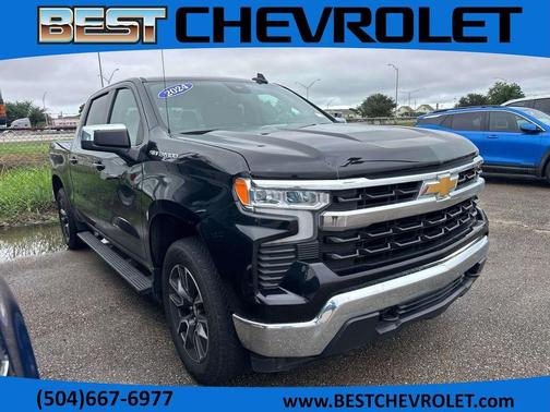 Black 2024 Chevrolet Silverado 1500 LT