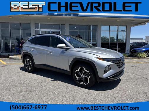 Shimmering Silver 2024 Hyundai TUCSON Plug-In Hybrid Limited