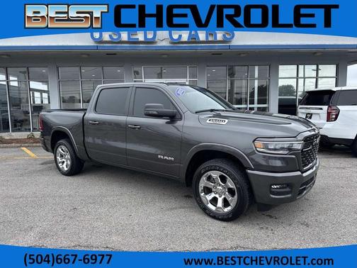 Granite Crystal Clearcoat Metallic 2025 RAM 1500 Big Horn/Lone Star