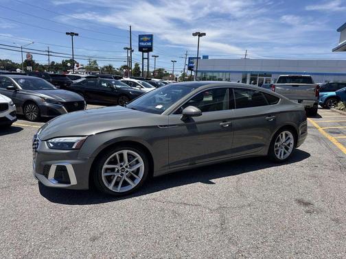 Chronos Gray Metallic 2024 Audi A5 Sportback 45 S line quattro Premium