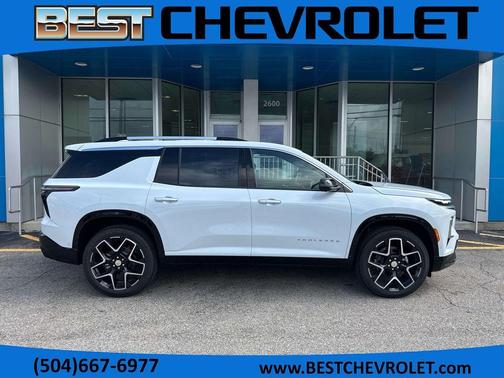 Polar White 2026 Chevrolet Traverse High Country