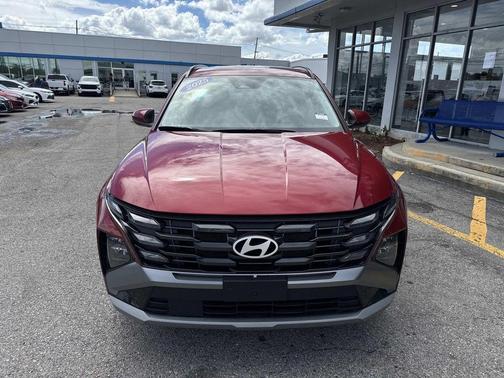 Red 2025 Hyundai TUCSON SEL