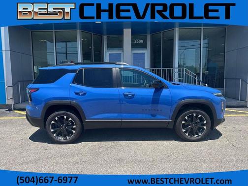 Reef Blue Metallic 2026 Chevrolet Equinox RS