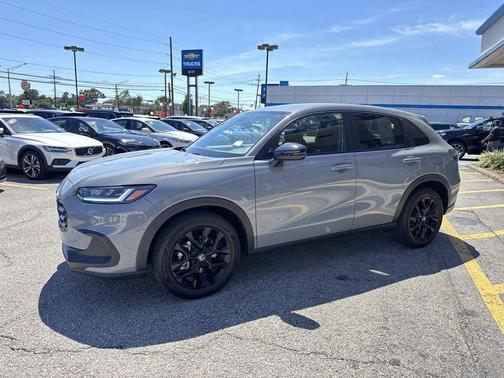 Gray 2025 Honda HR-V Sport