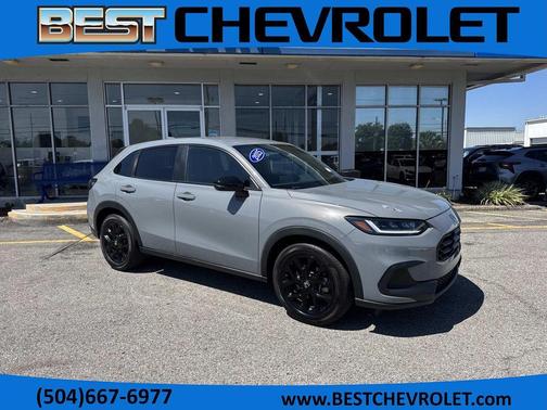 Gray 2025 Honda HR-V Sport