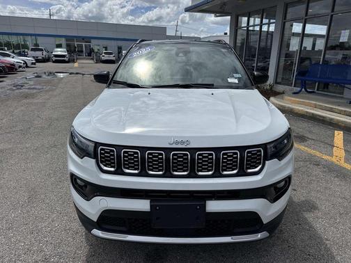 Bright White Clearcoat 2025 Jeep Compass Limited