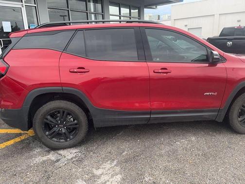 Volcanic Red 2024 GMC Terrain AT4
