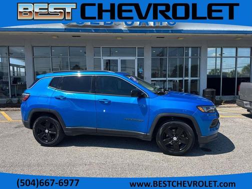 Laser Blue 2022 Jeep Compass Latitude