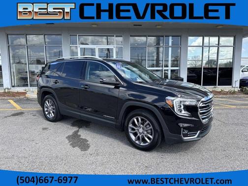 Ebony Twilight Metallic 2023 GMC Terrain SLT