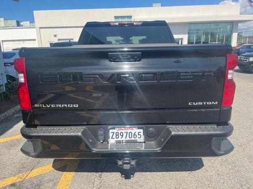 Black 2025 Chevrolet Silverado 1500 Custom