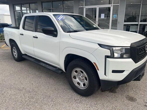 Glacier White 2022 Nissan Frontier S