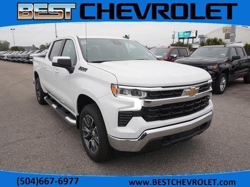 Summit White 2024 Chevrolet Silverado 1500 LT