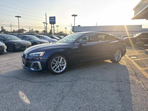 Navarra Blue Metallic 2024 Audi A5 Sportback 45 S line quattro Premium