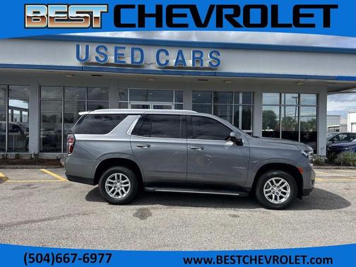 Satin Steel Metallic 2022 Chevrolet Tahoe LS